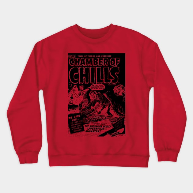 Chamber Of Chills 5 Crewneck Sweatshirt by MarbitMonster